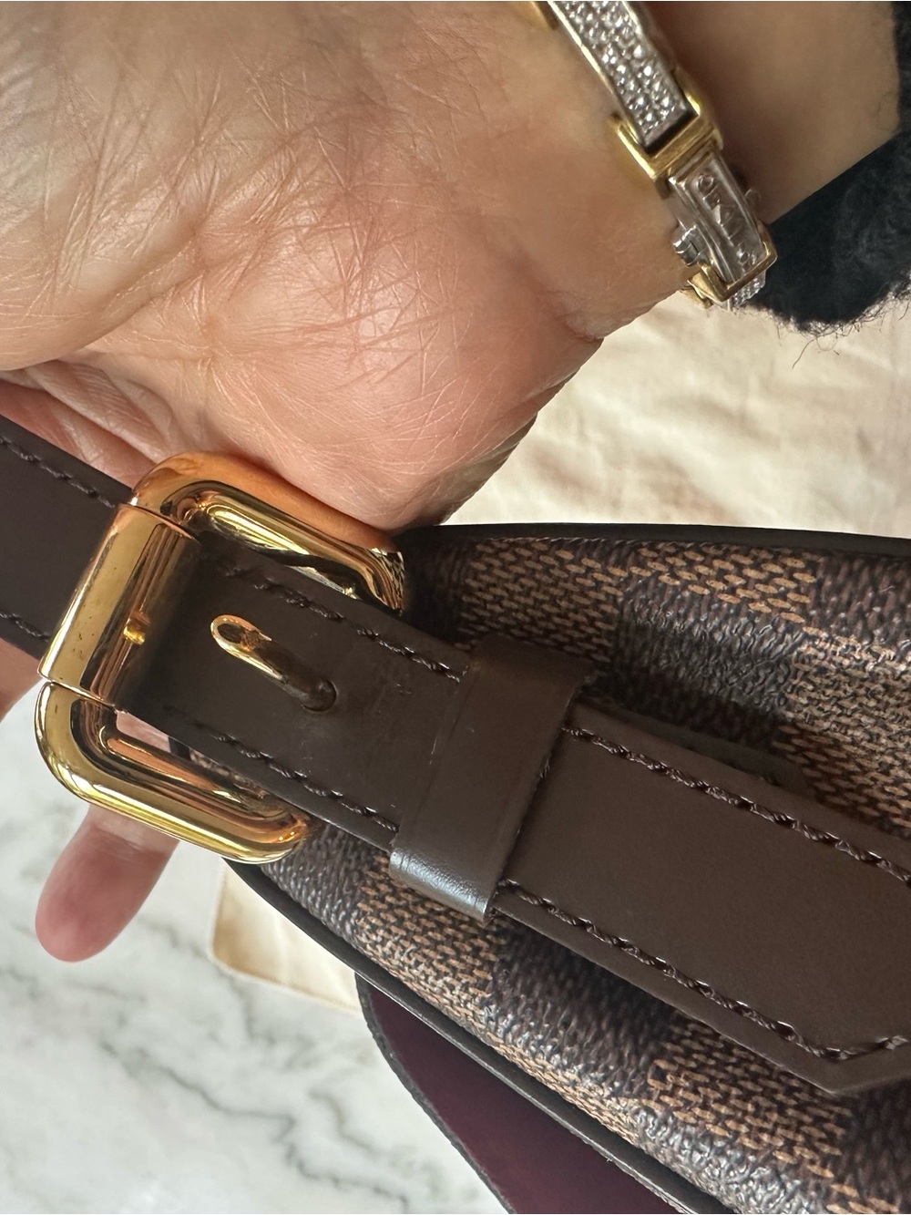 Louis Vuitton Ravello GM like new - Picture 7 of 11